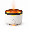 Vulcano - Großer Aromadiffuser mit 3D-Vulkan- & Flammeneffekt, Farbwechsel und Fernbedienung