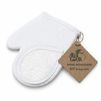 Luffa Peelinghandschuh mit Baumwolle