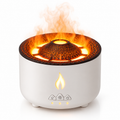 Volcano - Mittlerer Aromadiffuser mit 3D-Vulkan- & Flammeneffekt, Farbwechsel und Fernbedienung