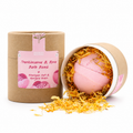 Badebombe „Blooming Pink Bliss“ mit Rose & Ringelblumen – inneres Gleichgewicht