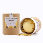 Badebombe „Sunflower Serenity“ mit Kamille & Sonnenblumenblüten –  neue Leichtigkeit
