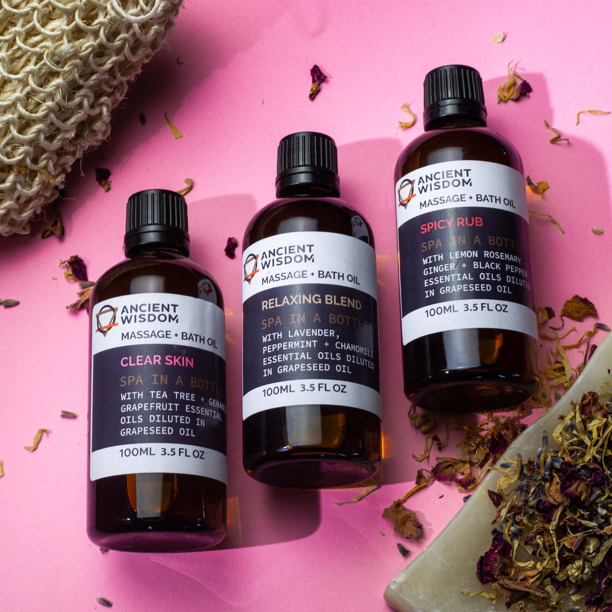 Massage- & Badeöl Nag Champa mit Traubenkernöl – entspannend & sinnlich