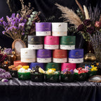 Hop Hare Edelstein-Diffuser „The Magician“ mit echtem grünem Aventurin & Trockenblumen