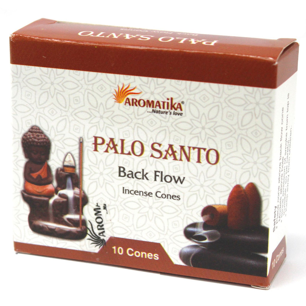Aromatica Backflow Räucherkegel  - Palo Santo