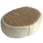 Jute Peelingschwamm, Braun