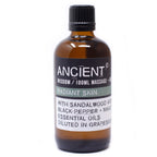 Massage- & Badeöl Sandalwood Glow mit Sandelholz & Mandarine – entspannend & pflegend
