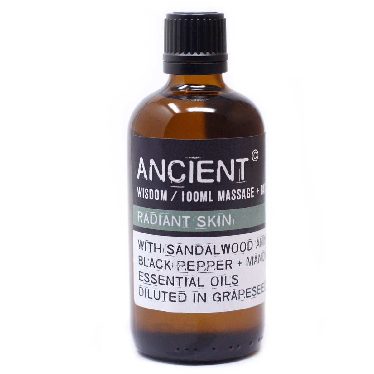 Massage- & Badeöl Sandalwood Glow mit Sandelholz & Mandarine – entspannend & pflegend