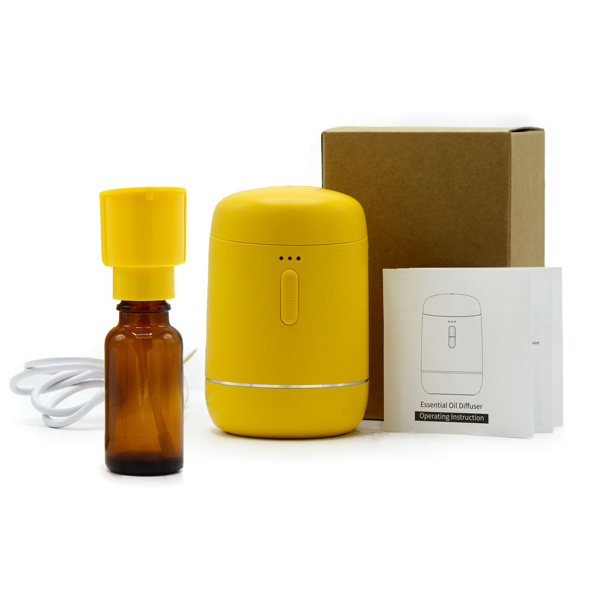 Wasserloser Aromadiffuser für ätherische Öle – kabellos mit Smart-Modus & 2 Duftstufen