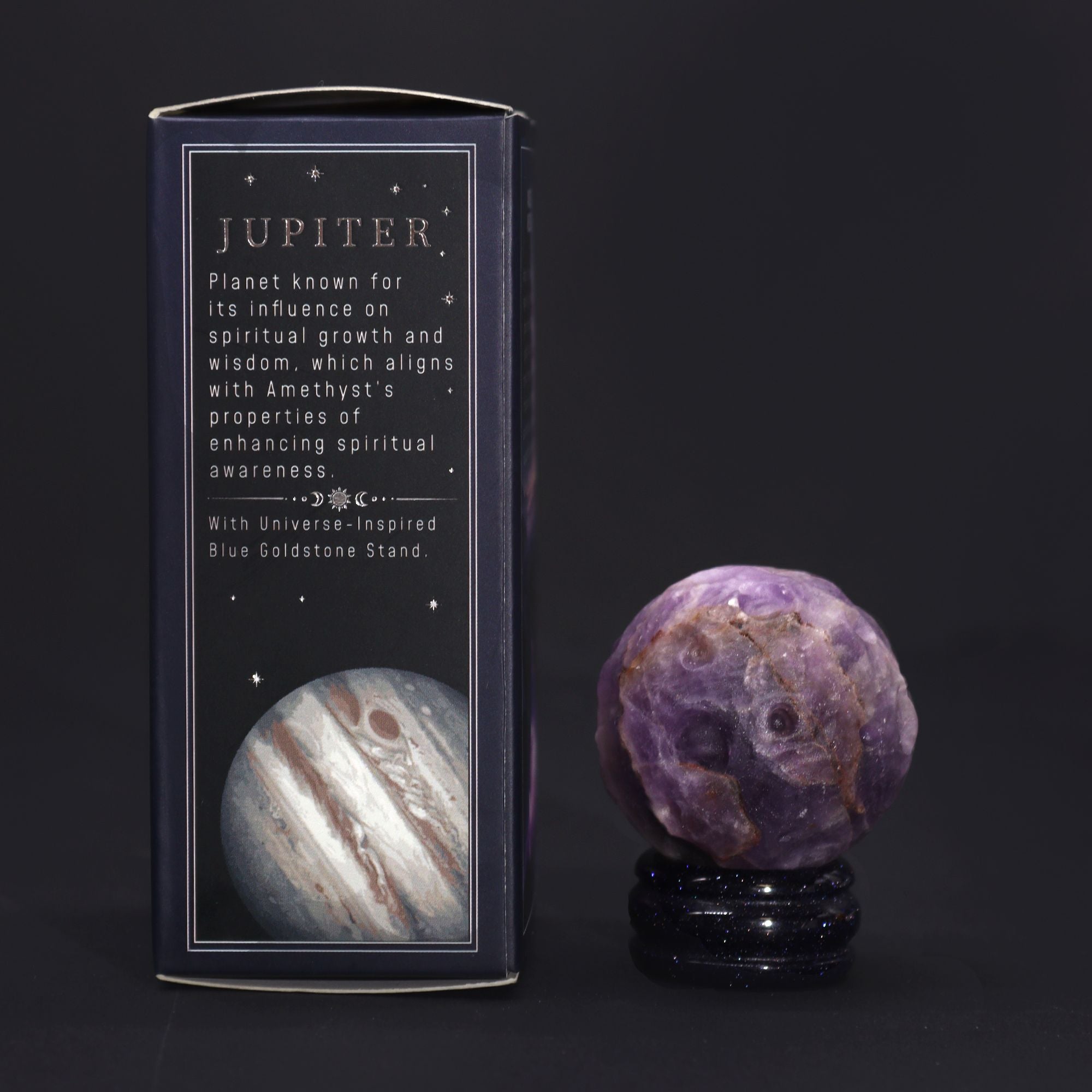 Edelsteinplanet Jupiter - Amethyst - Weisheit & Klarheit