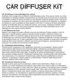 Auto-Aromadiffuser Set - Autoreifen