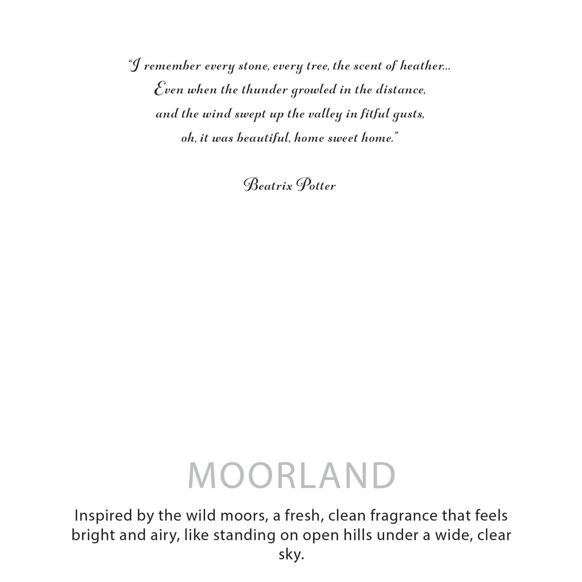 Agnes + Cat Duftkerze „Moorland“ - Bergamotte & Zitrone