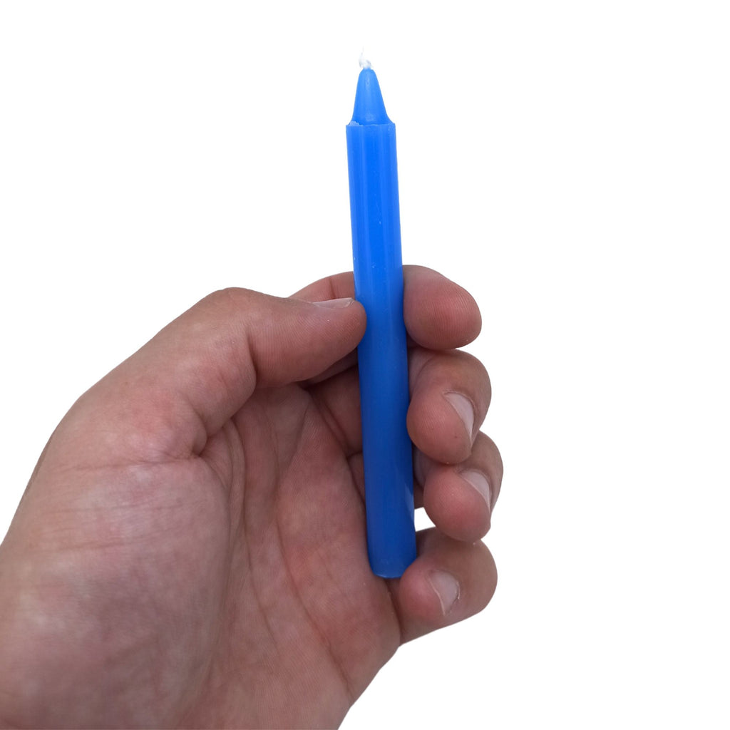 Manifest Magic Kerzen – Halschakra, Blau