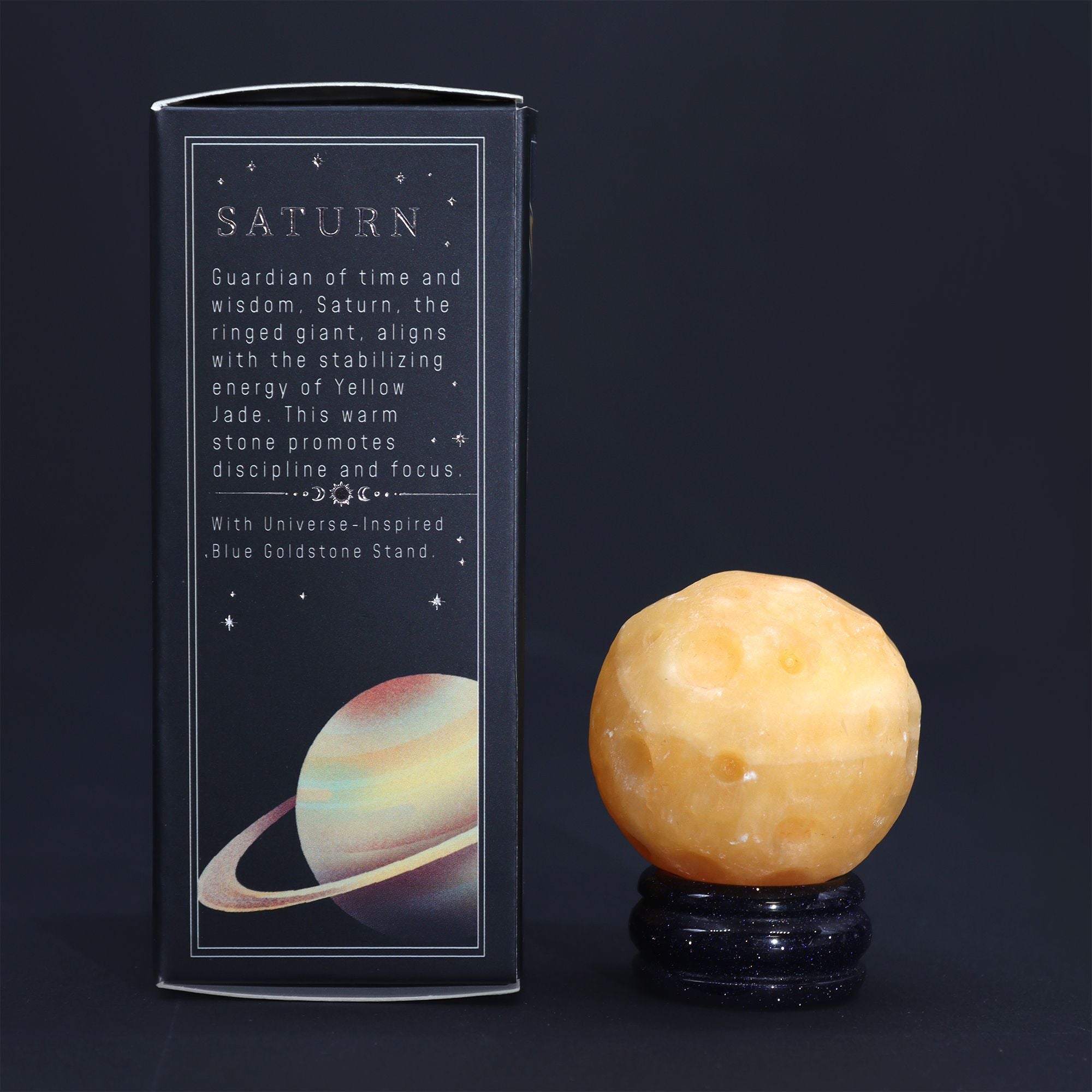 Edelsteinplanet Saturn - Gelbe Jade - Fokus & Disziplin