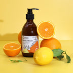 Aromatherapie Vitamin C Duschgel mit Orange & Zitrone – gründliche Reinigung & Feuchtigkeitsbalance