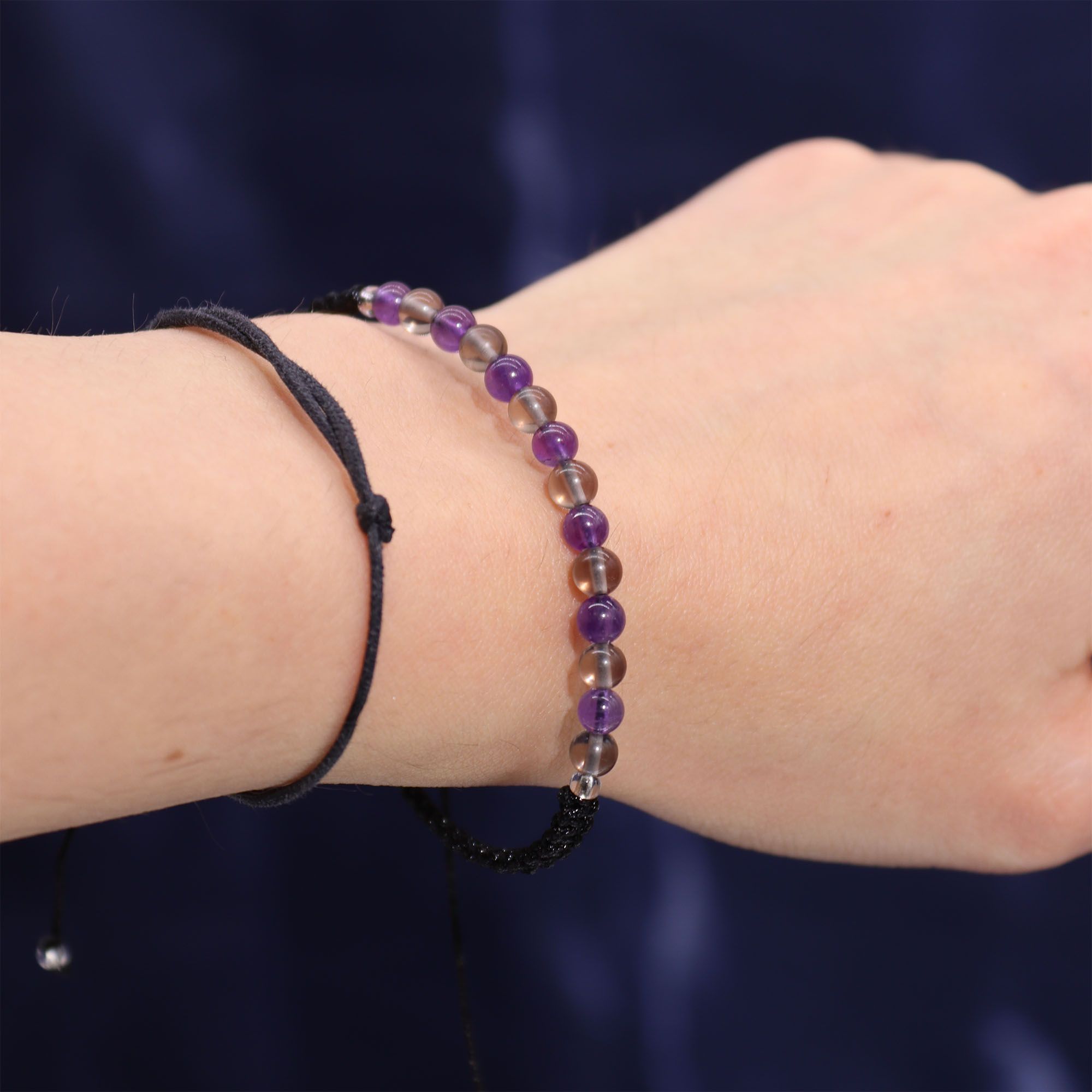 Sternzeichenkerze mit Edelsteinarmband – Steinbock