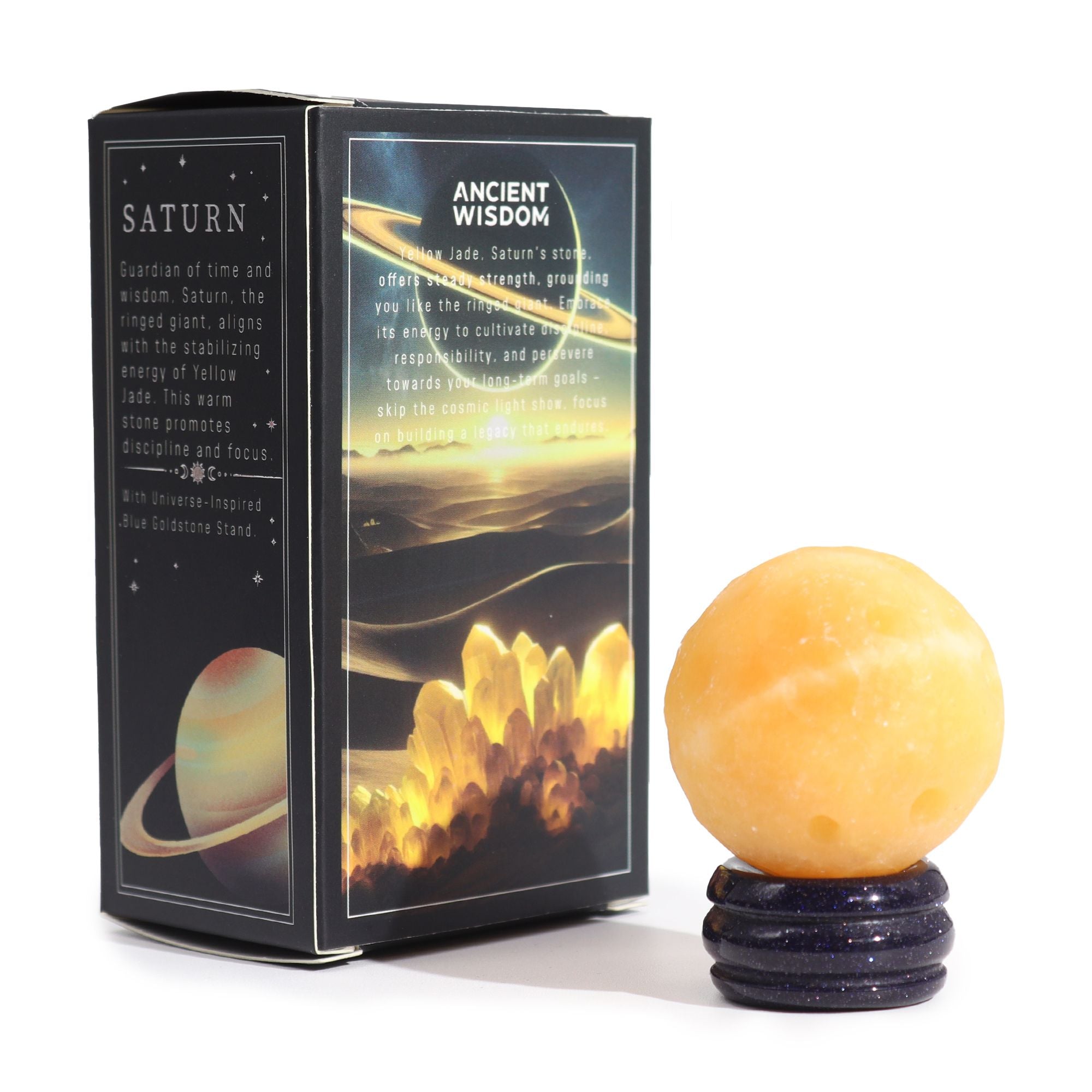 Edelsteinplanet Saturn - Gelbe Jade - Fokus & Disziplin