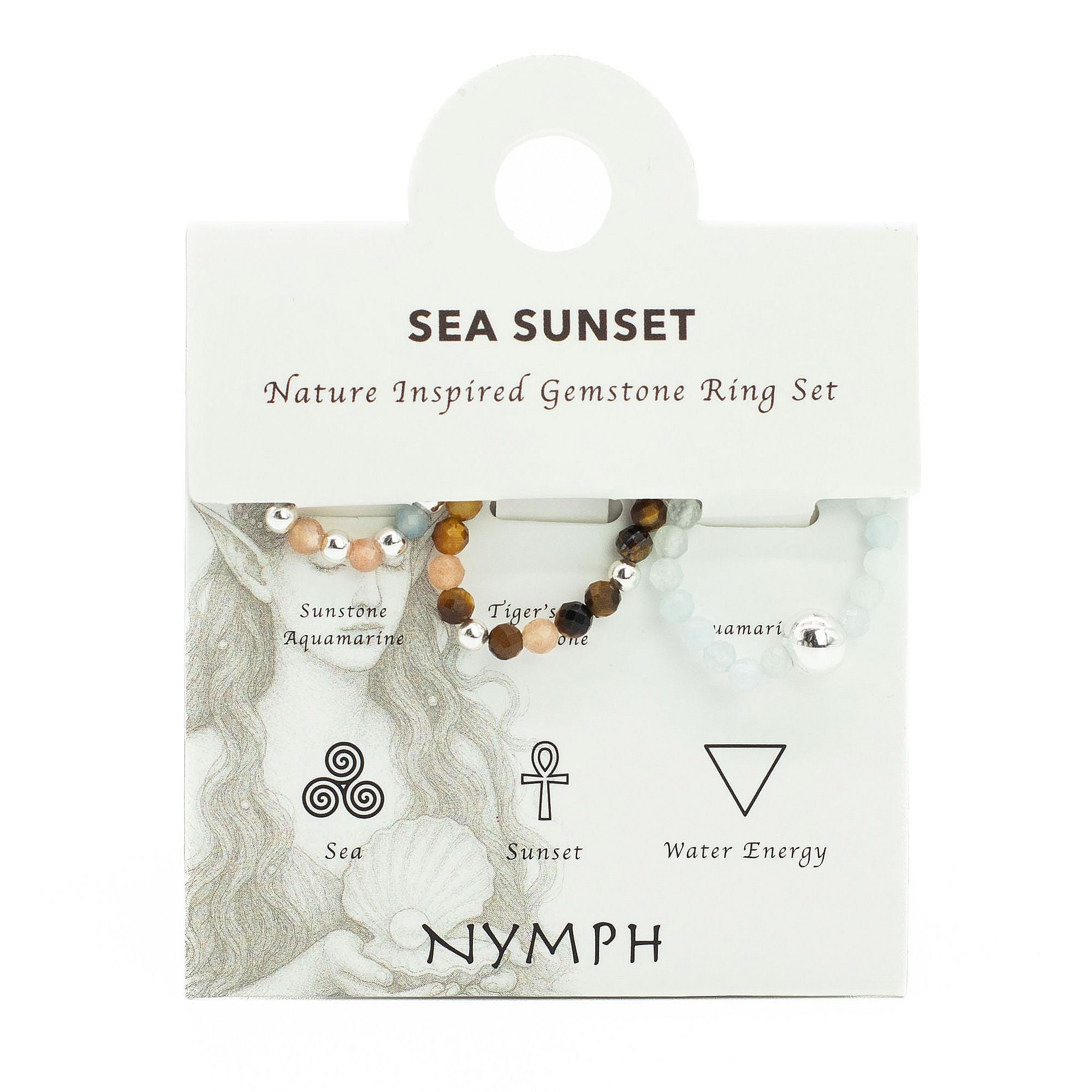 Edelsteinringe Nymph Spirit - Sea Sunset