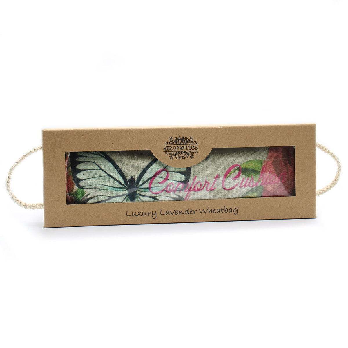 Lavendel-Weizenkissen – mit Lavendelsamen & Lavendelöl, warm & kalt - Butterfly & Roses