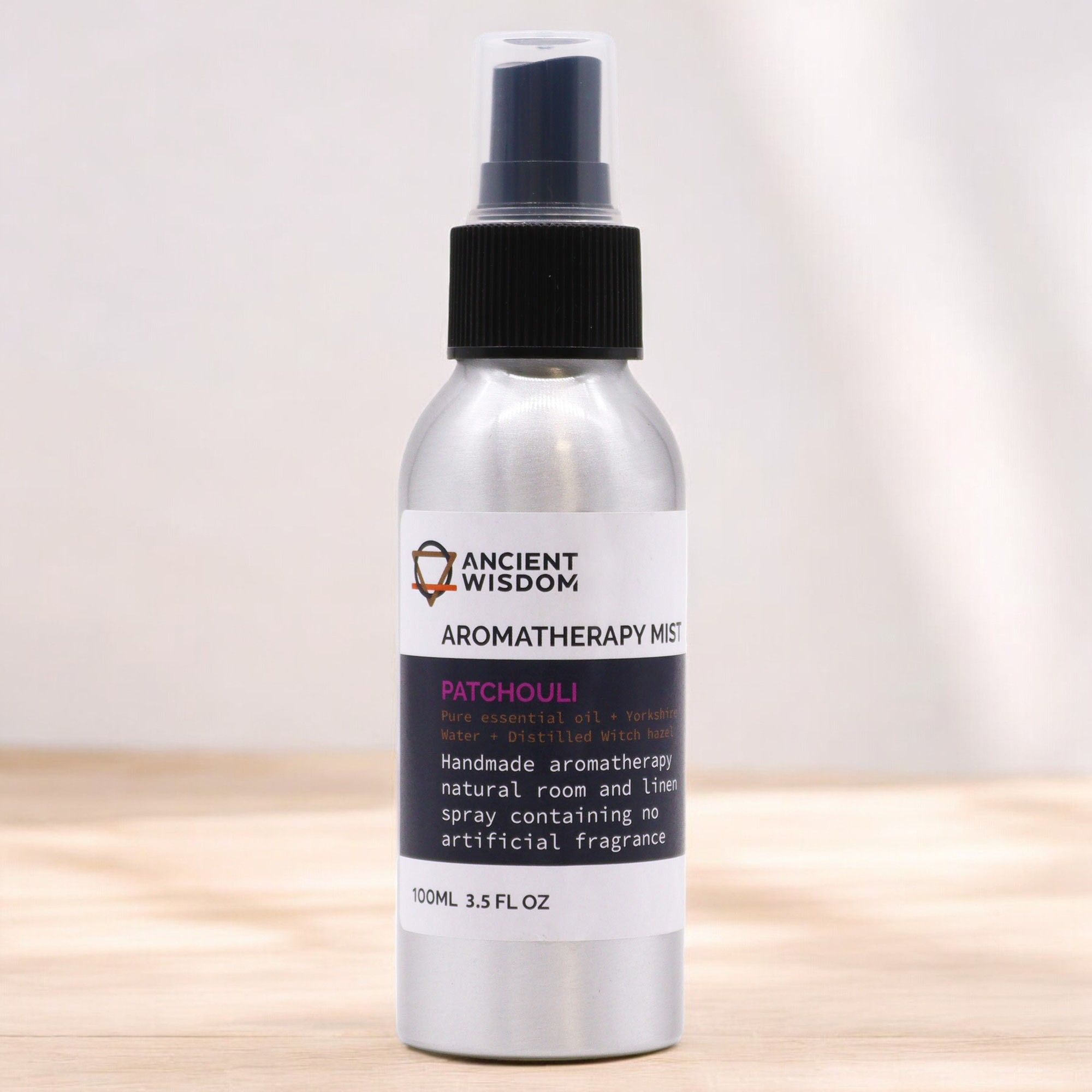 Raumspray ätherische Öle · Patchouli · Warm & erdend