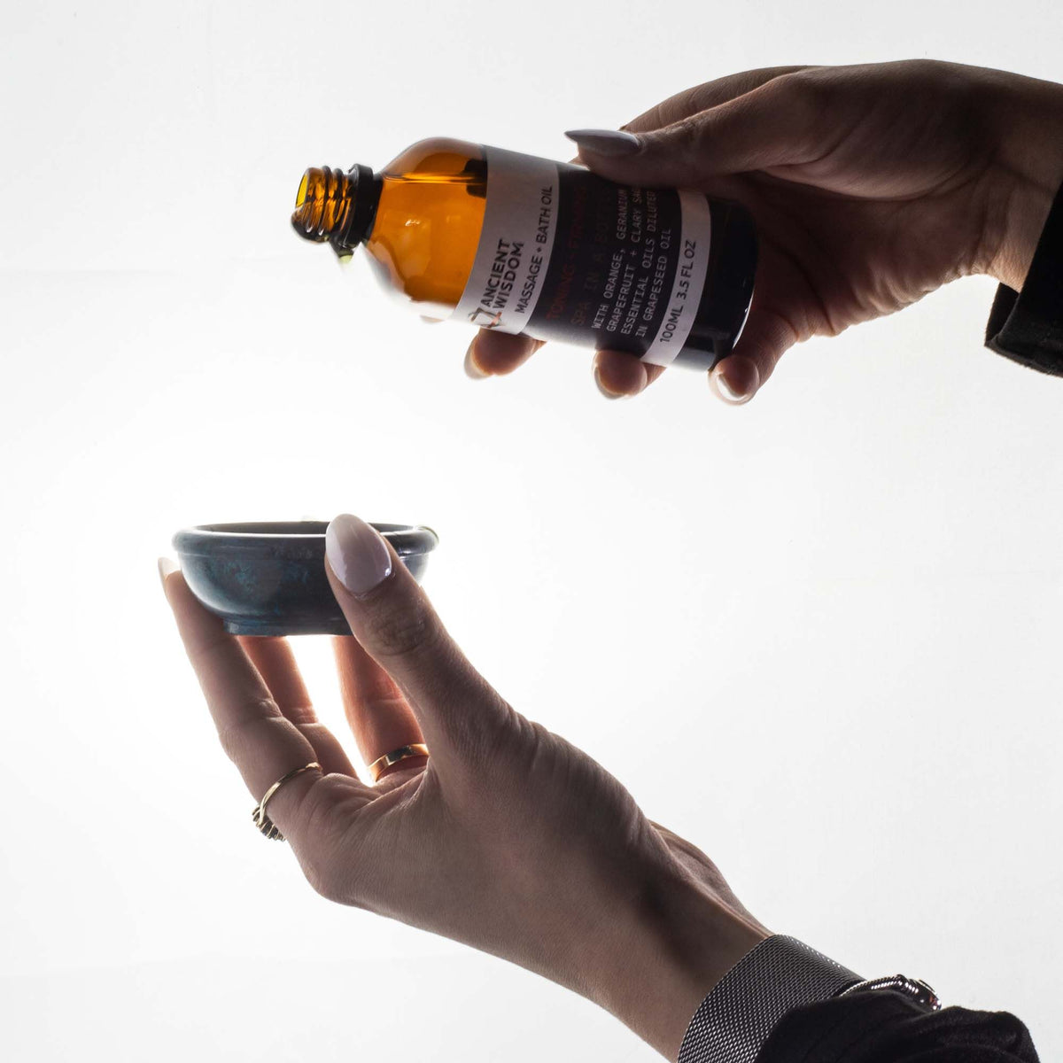 Massage- & Badeöl Relaxing mit Lavendel, Pfefferminze & Kamille – für Entspannung bei Alltagsstress