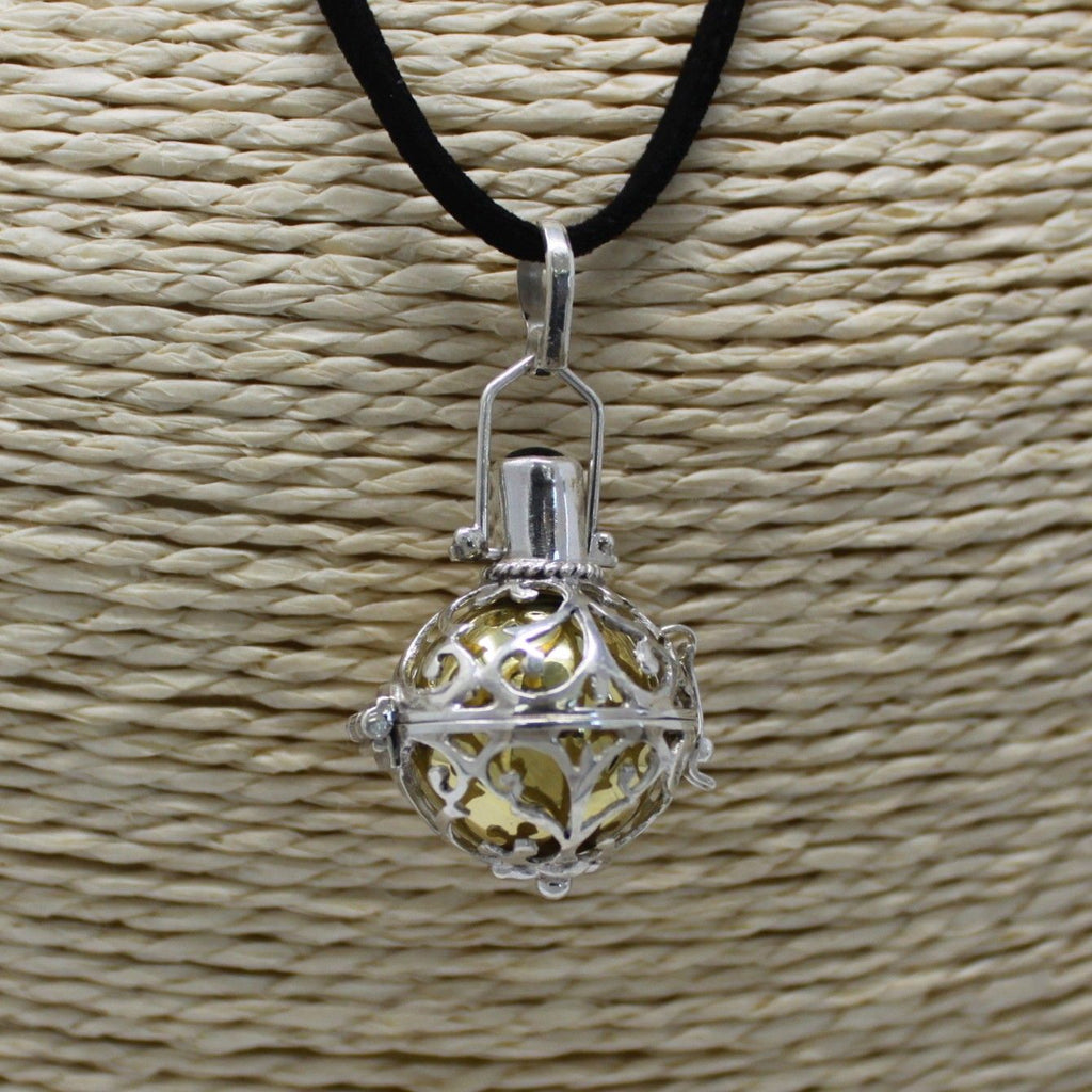 Halskette Engelsglöckchen - Nachtzauber- 925 Silber