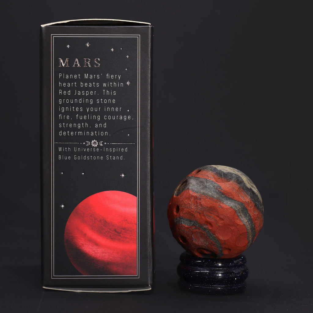 Edelsteinplanet Mars - Roter Jaspis - Stärke & Leidenschaft