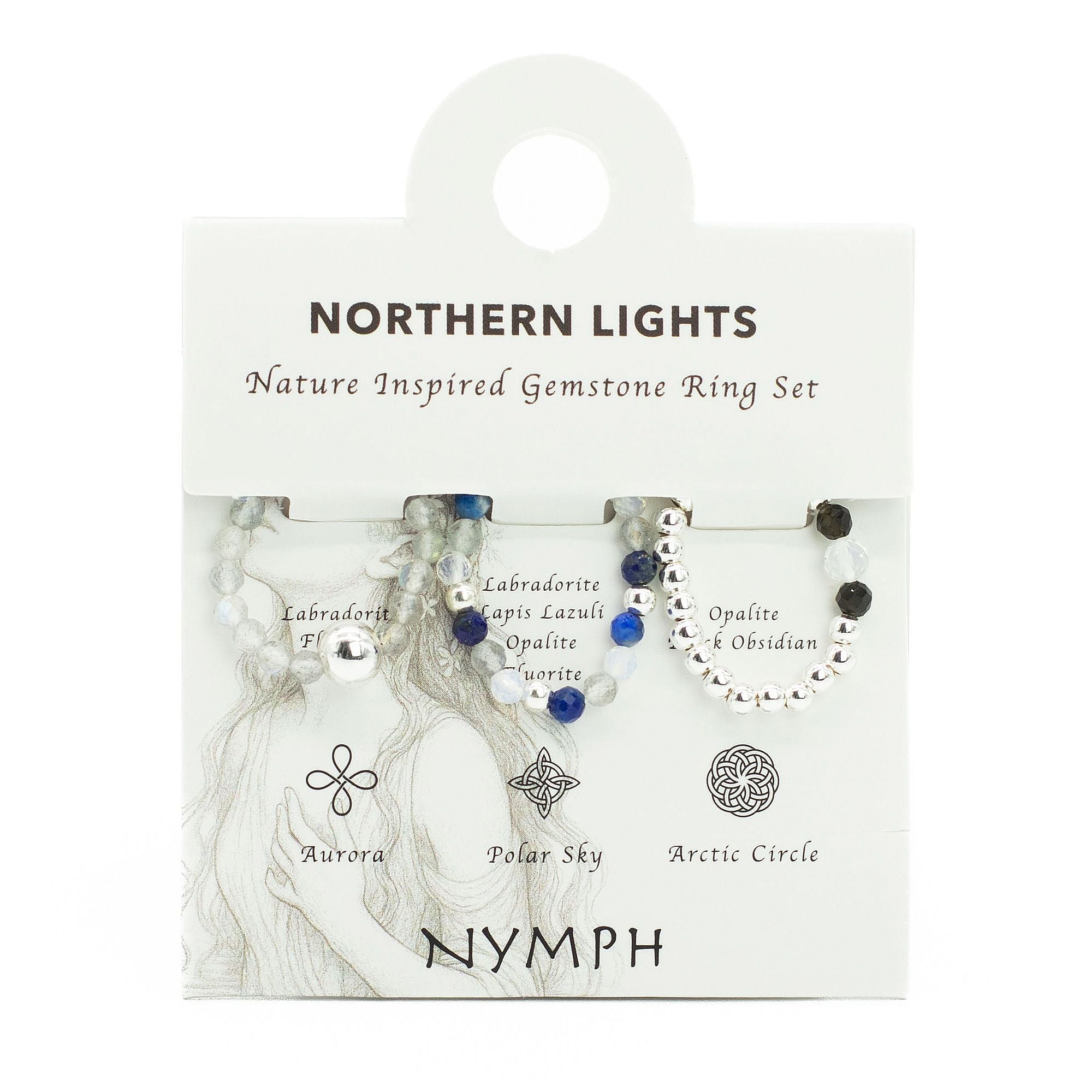 Edelsteinringe Nymph Spirit - Northern Lights