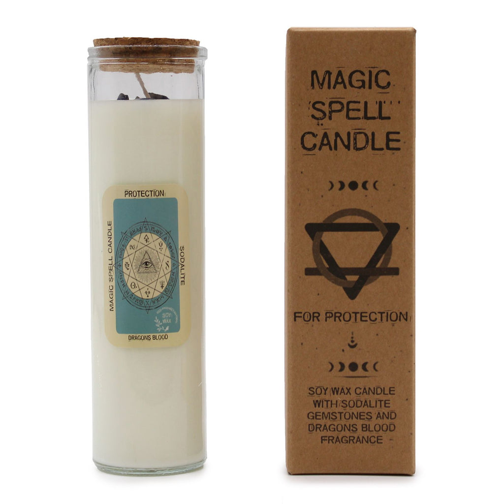 Ritualkerze - Magic Spell Candle - Protection für Schutz