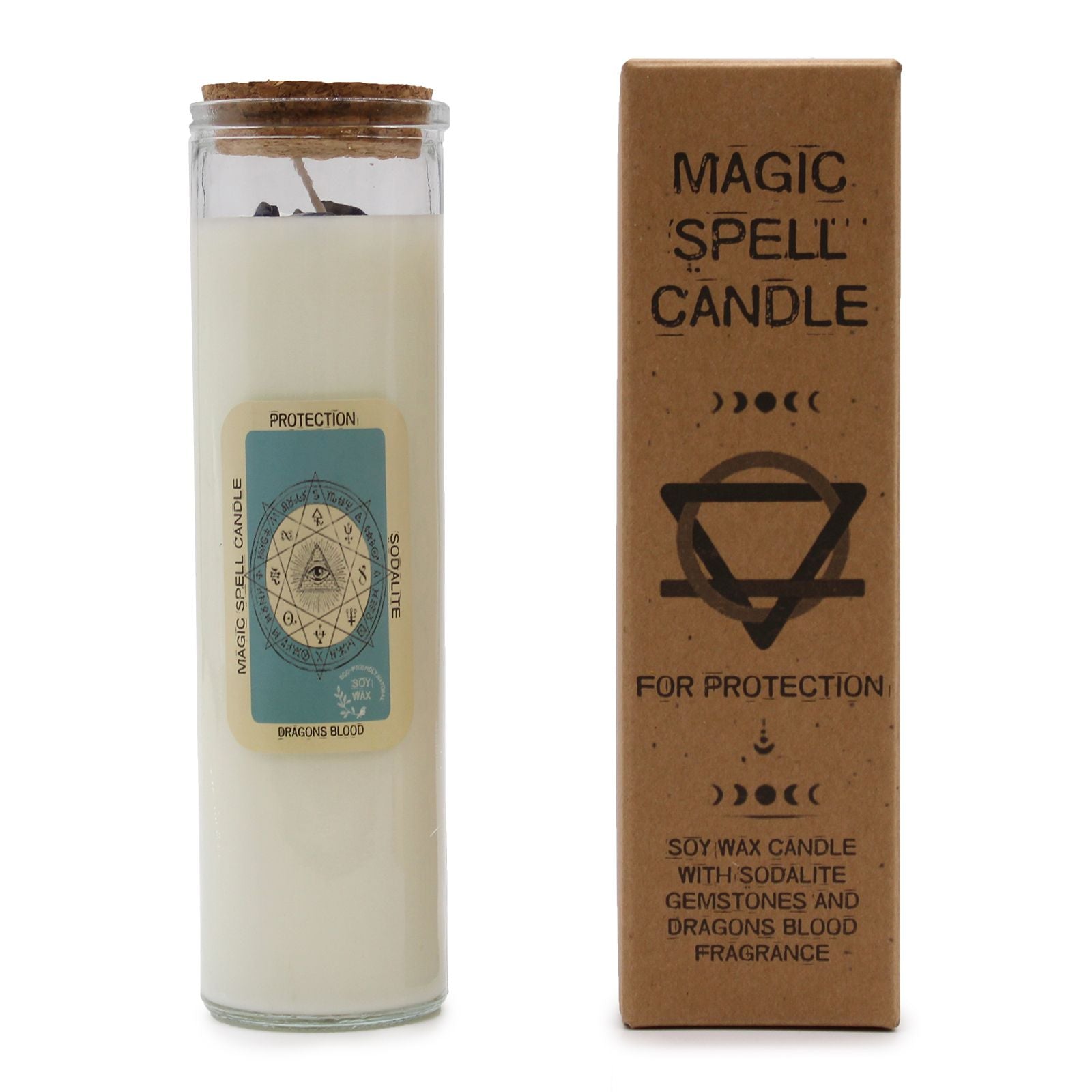 Ritualkerze - Magic Spell Candle - Protection für Schutz