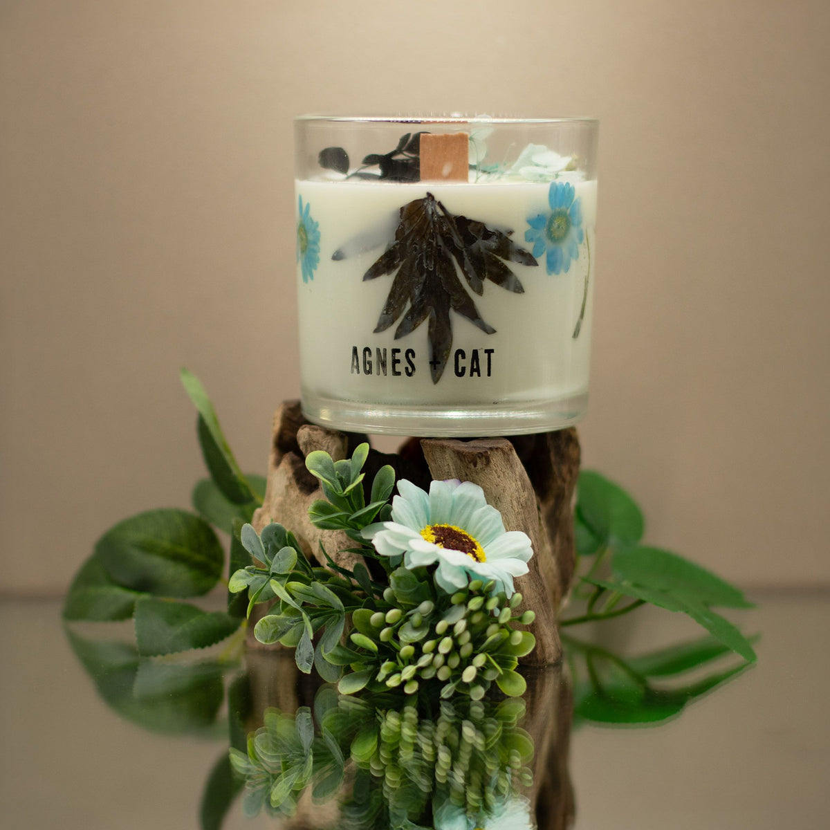 Agnes + Cat Duftkerze „Sea Salt & Moss“ - Meersalz & Moos