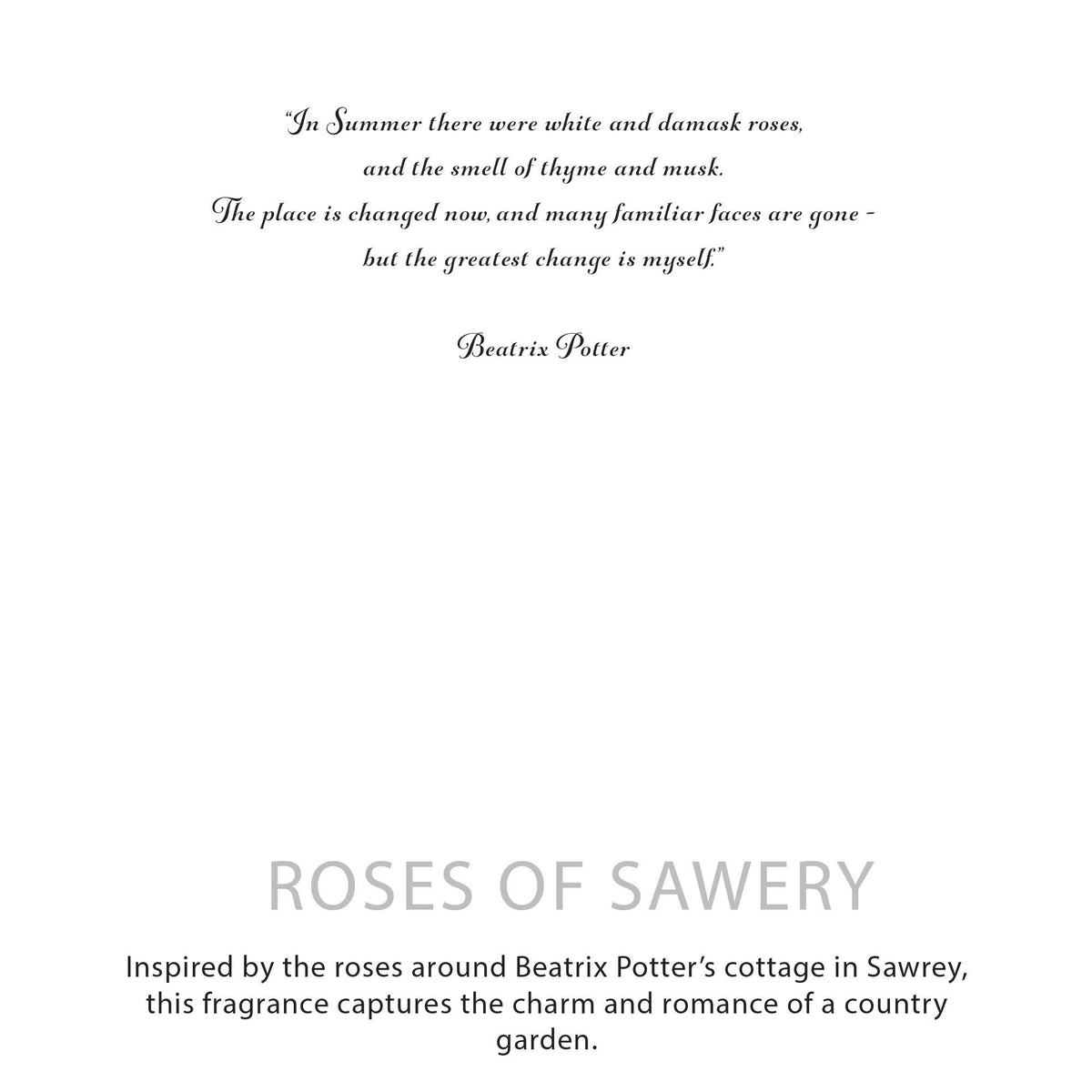 Agnes + Cat Duftkerze „Roses of Sawrey“ - Rose