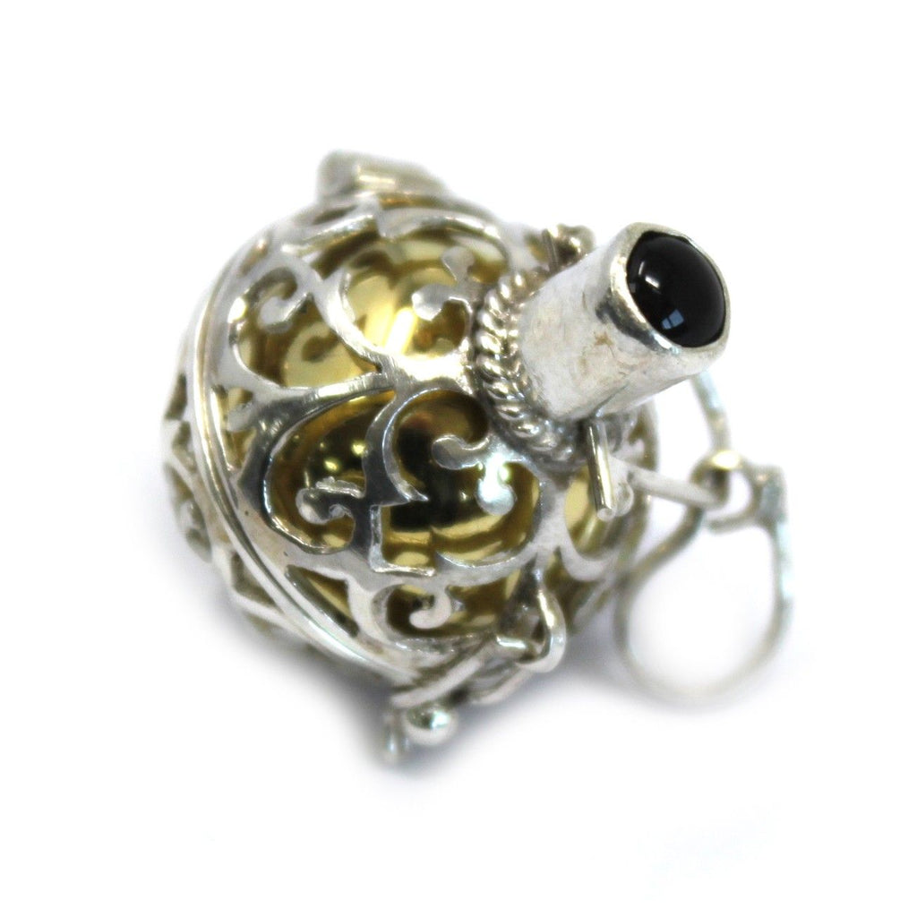 Halskette Engelsglöckchen - Nachtzauber- 925 Silber