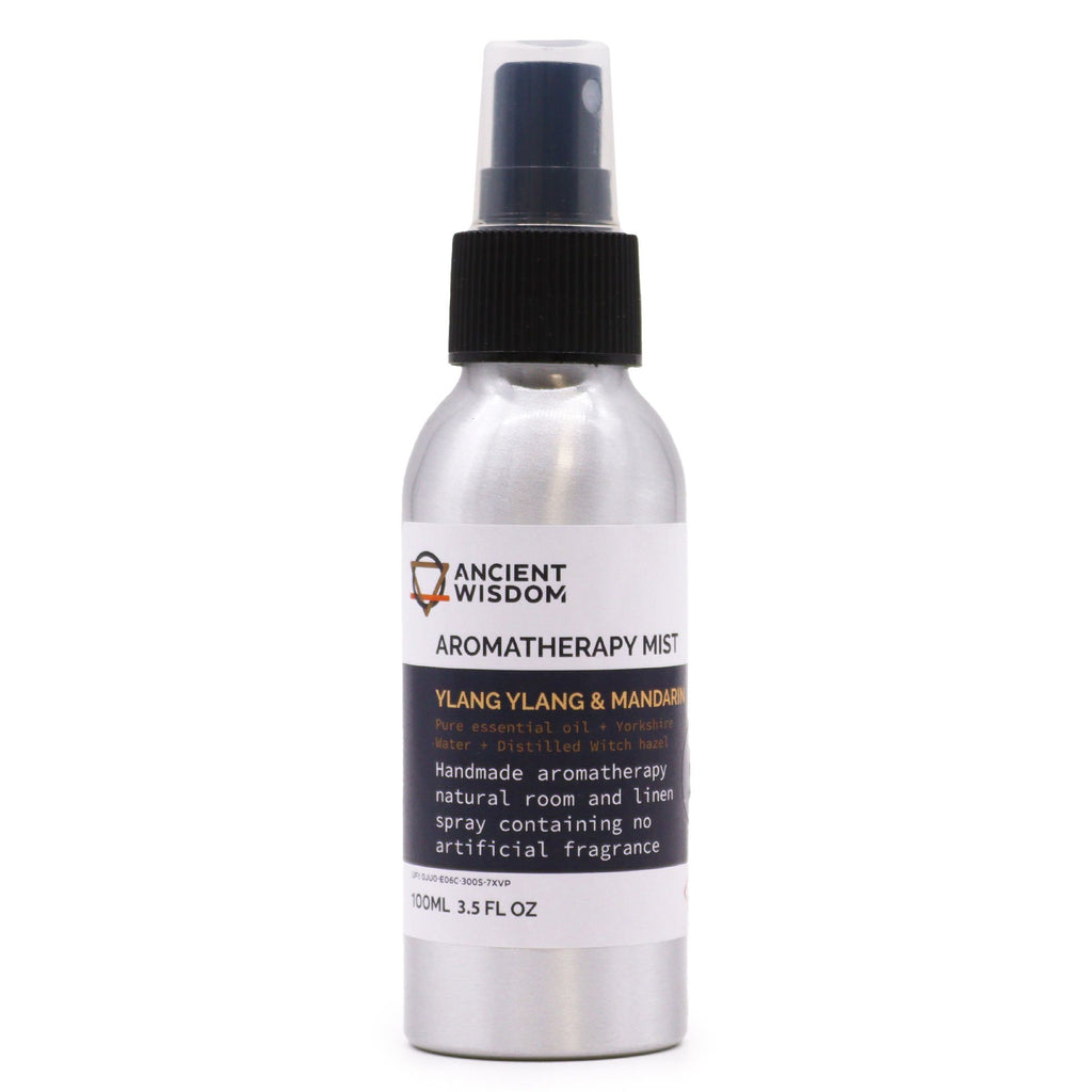 Raumspray ätherische Öle · Ylang Ylang & Mandarine · Blumig & ausgleichend