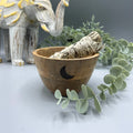 Ritualschale Drei Monde · Mangoholz · 12x7cm