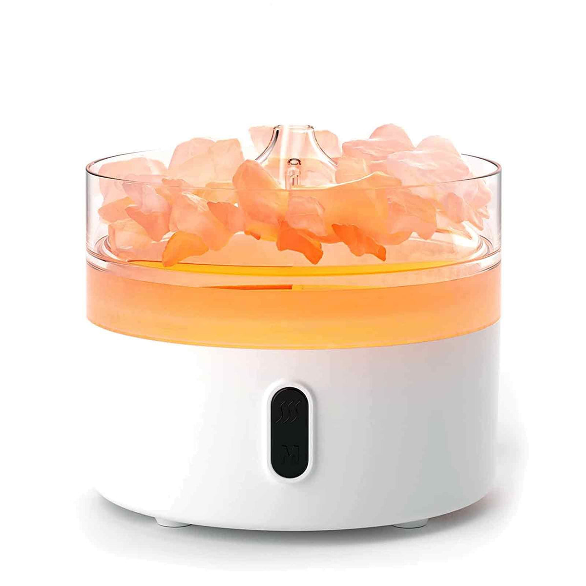 Himalaya-Salz Aromadiffuser mit Flammeneffekt und Timer