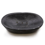 Marmor-Seifenschale – klassisch oval in elegantem Schwarz