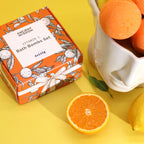 Aromatherapie Vitamin C Badebomben 4er-Set mit Orange & Zitrone – Zitrus-Spa für Zuhause