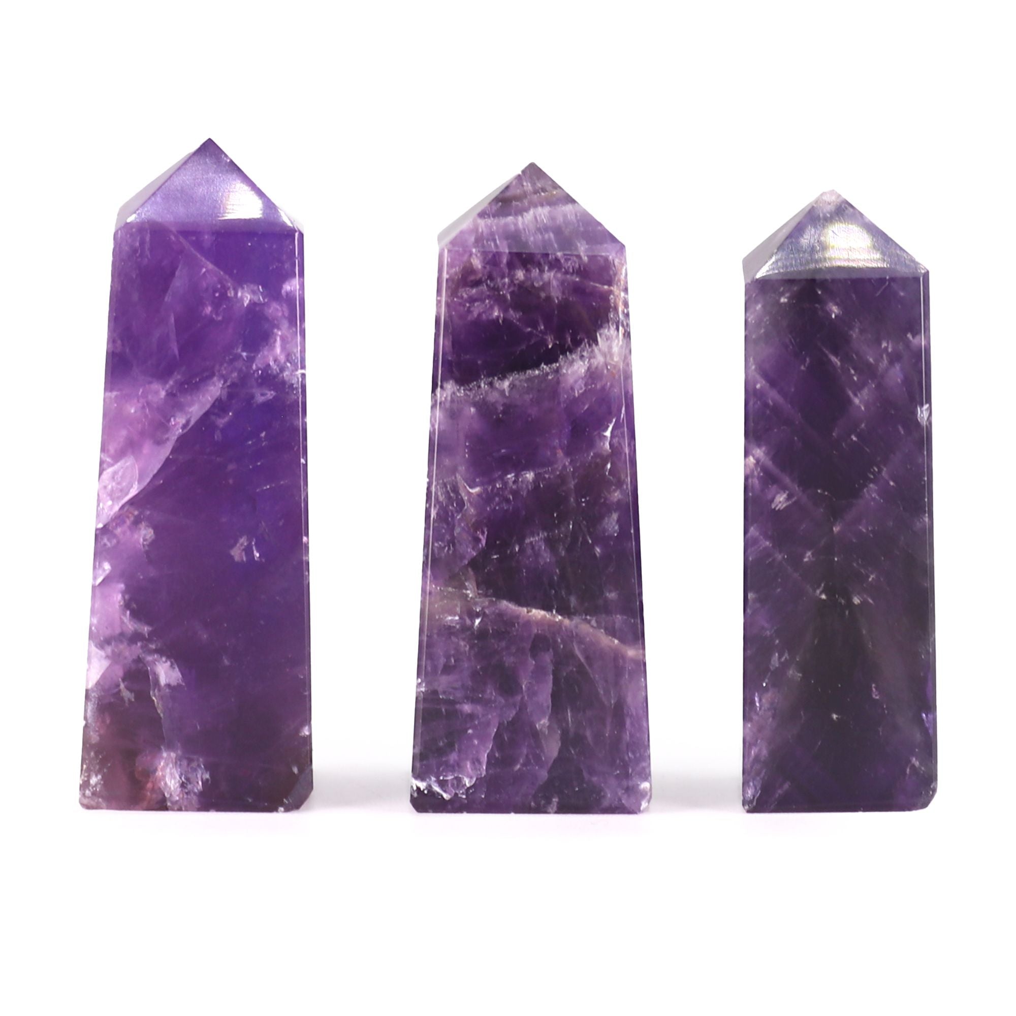 Obeliskspitze - Afrikanischer Amethyst