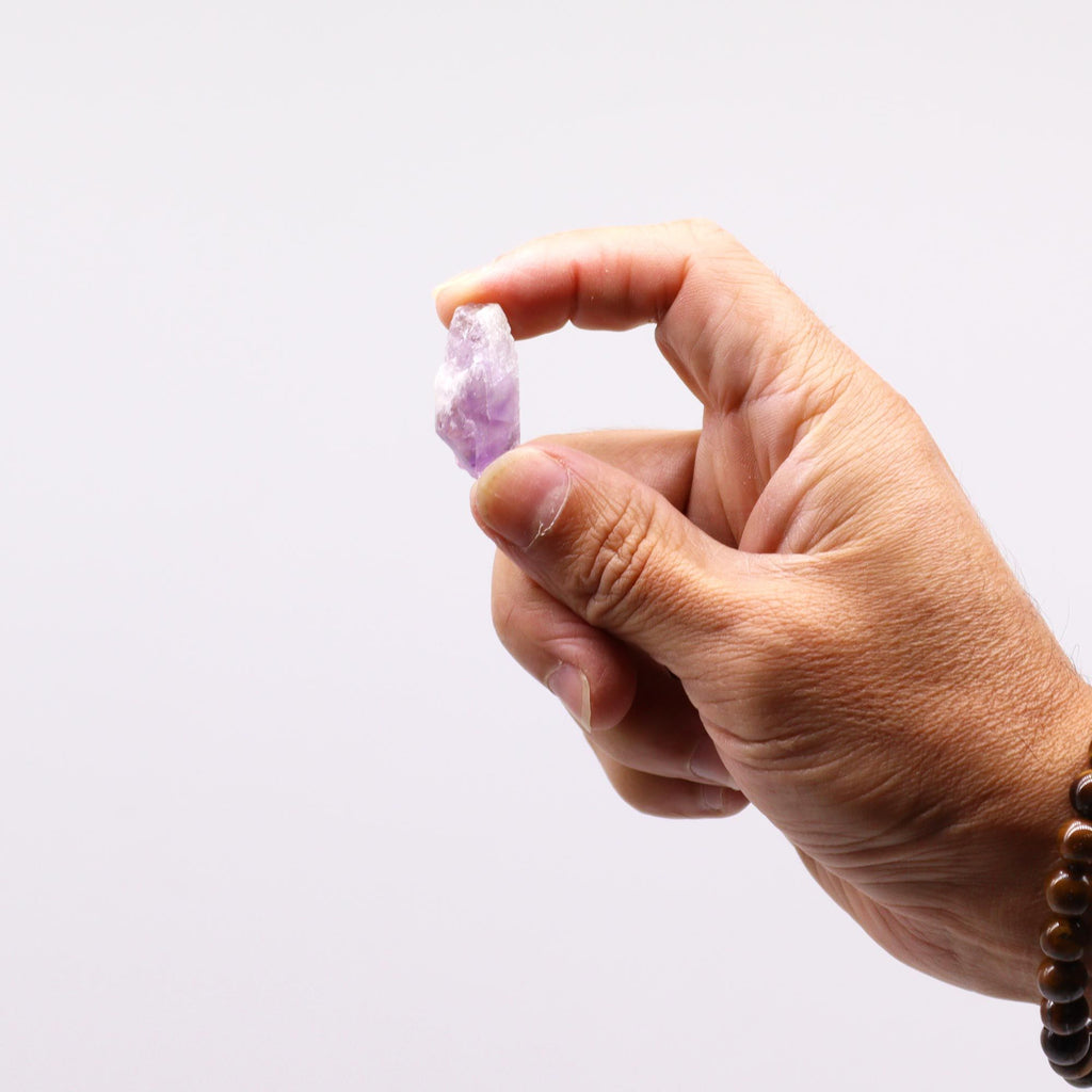Amethyst - Rohsteinspitzen - Ruhe & spirituelles Wachstum