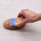 Mahagoni-Seifenschale – oval – handgemacht & nachhaltig