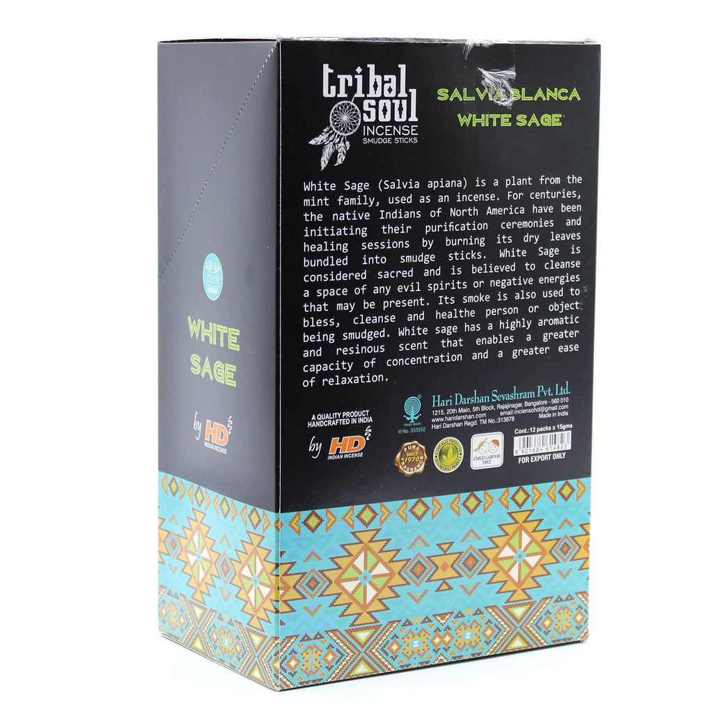 Tribal Soul Räucherstäbchen - Weißer Salbei