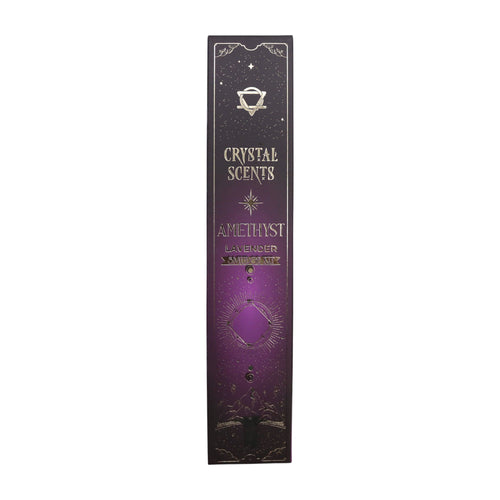 Crystal Scents Räucherstäbchen mit Amethyst – Lavendel