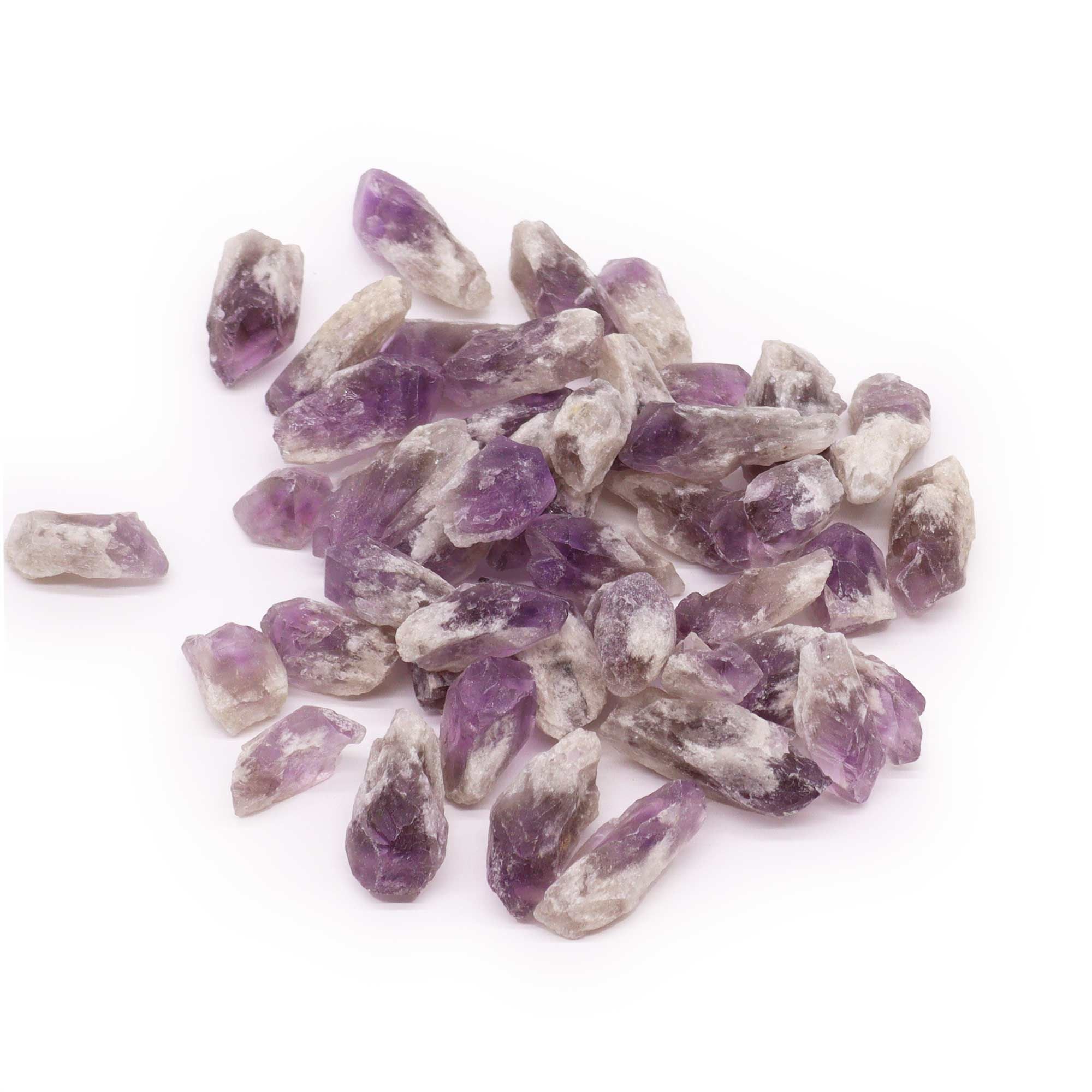 Amethyst - Rohsteinspitzen - Ruhe & spirituelles Wachstum