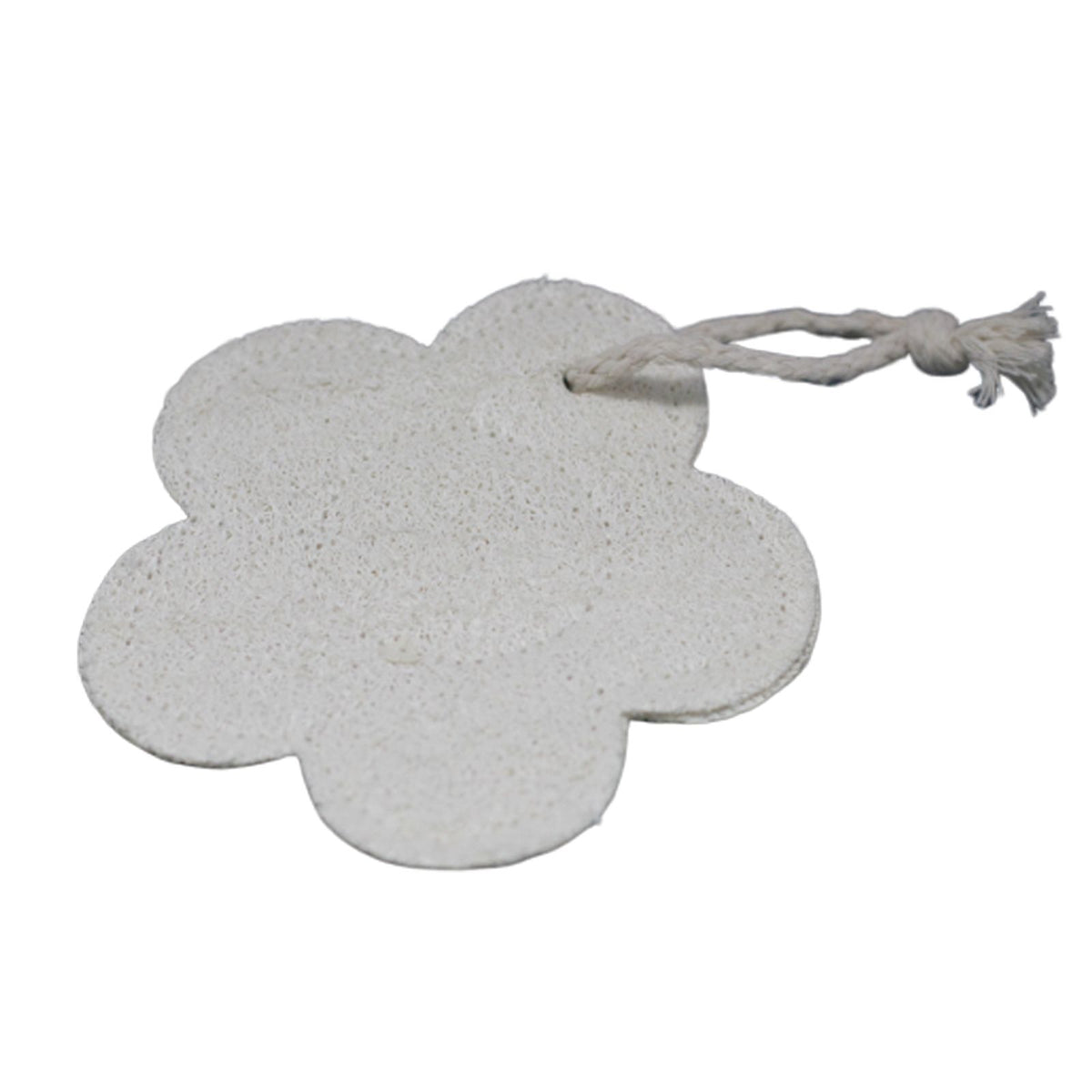 Luffa Peelingschwamm mit Baumwolle, Blume