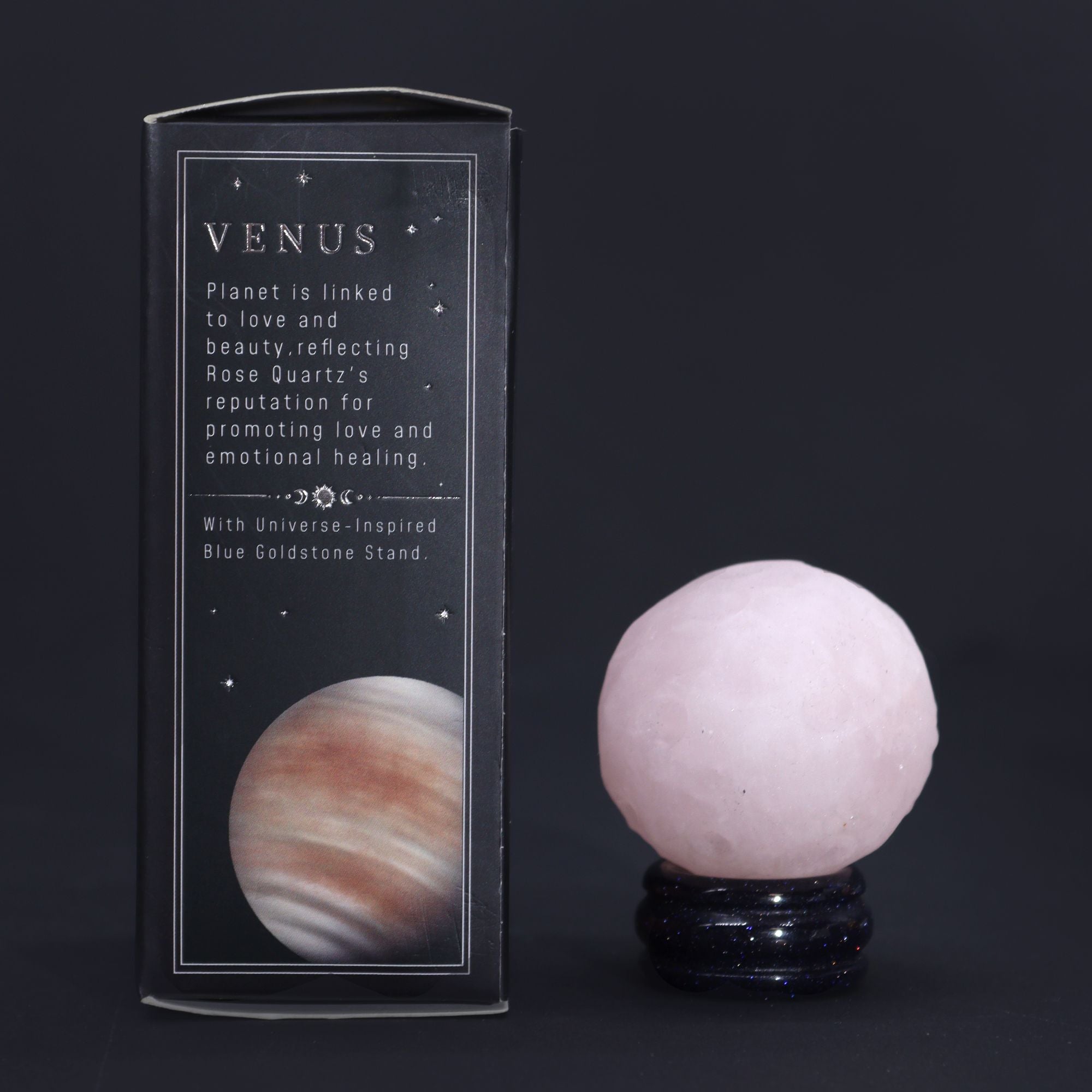 Edelsteinplanet Venus - Rosenquarz - Liebe & Harmonie