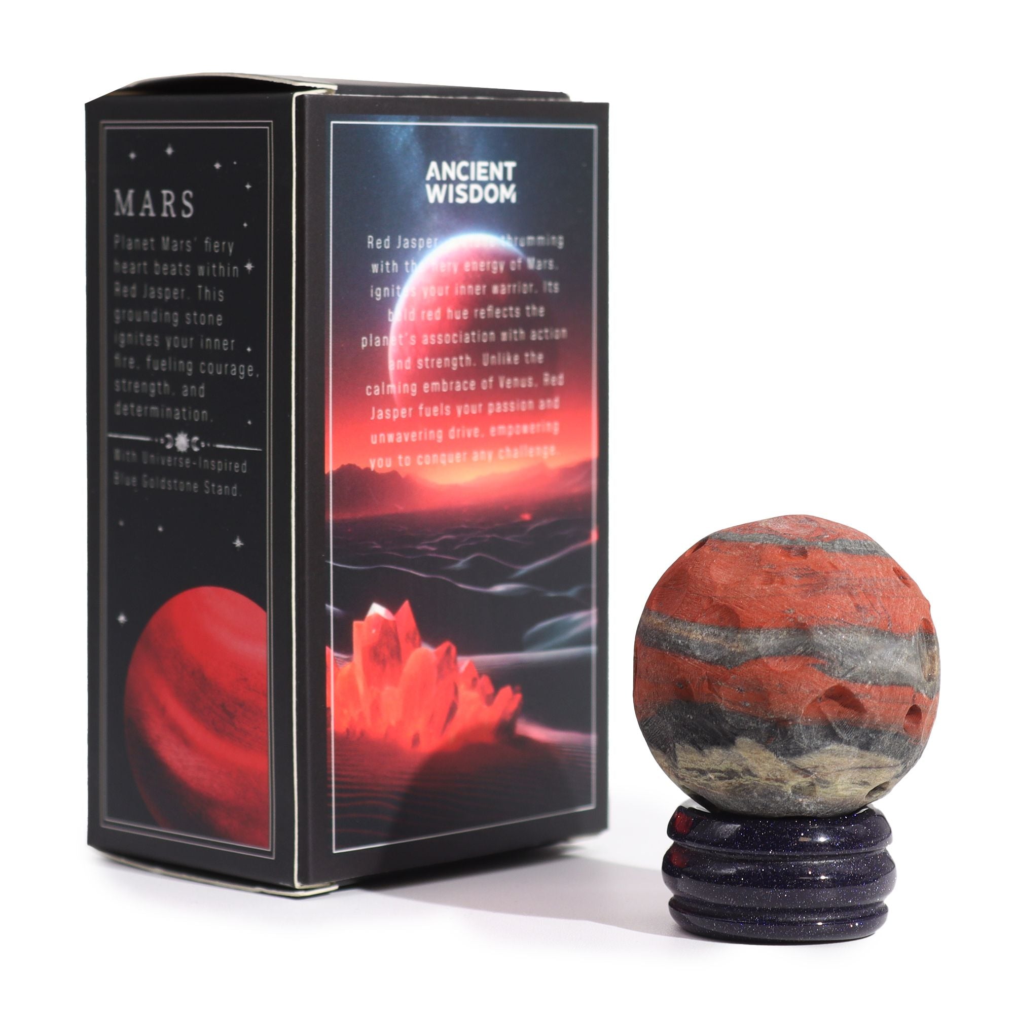 Edelsteinplanet Mars - Roter Jaspis - Stärke & Leidenschaft