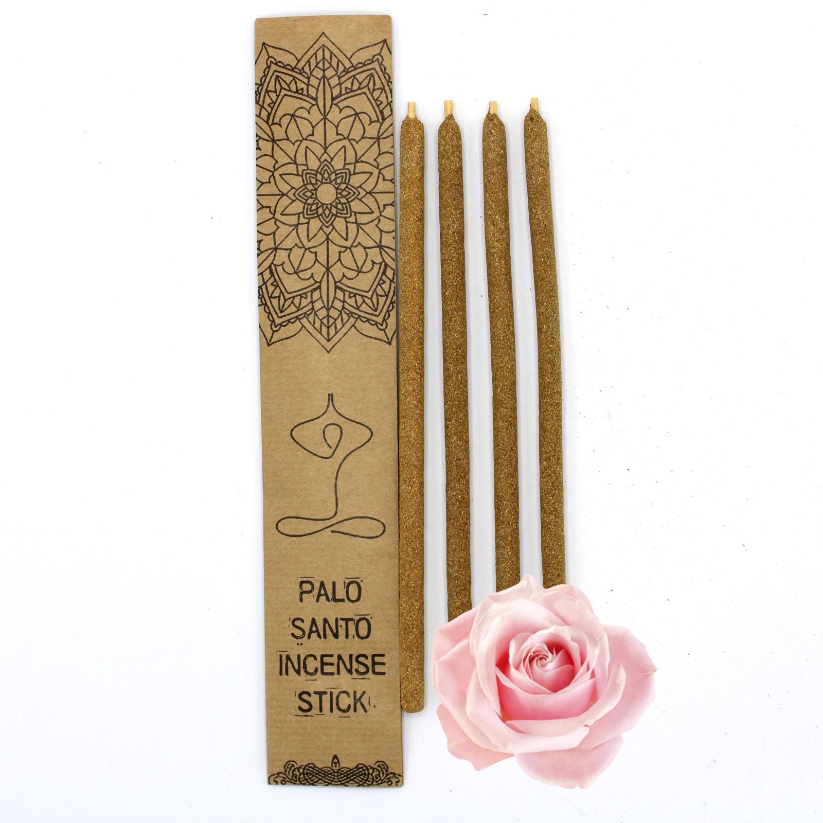 Palo Santo Räucherstäbchen, groß – Rose