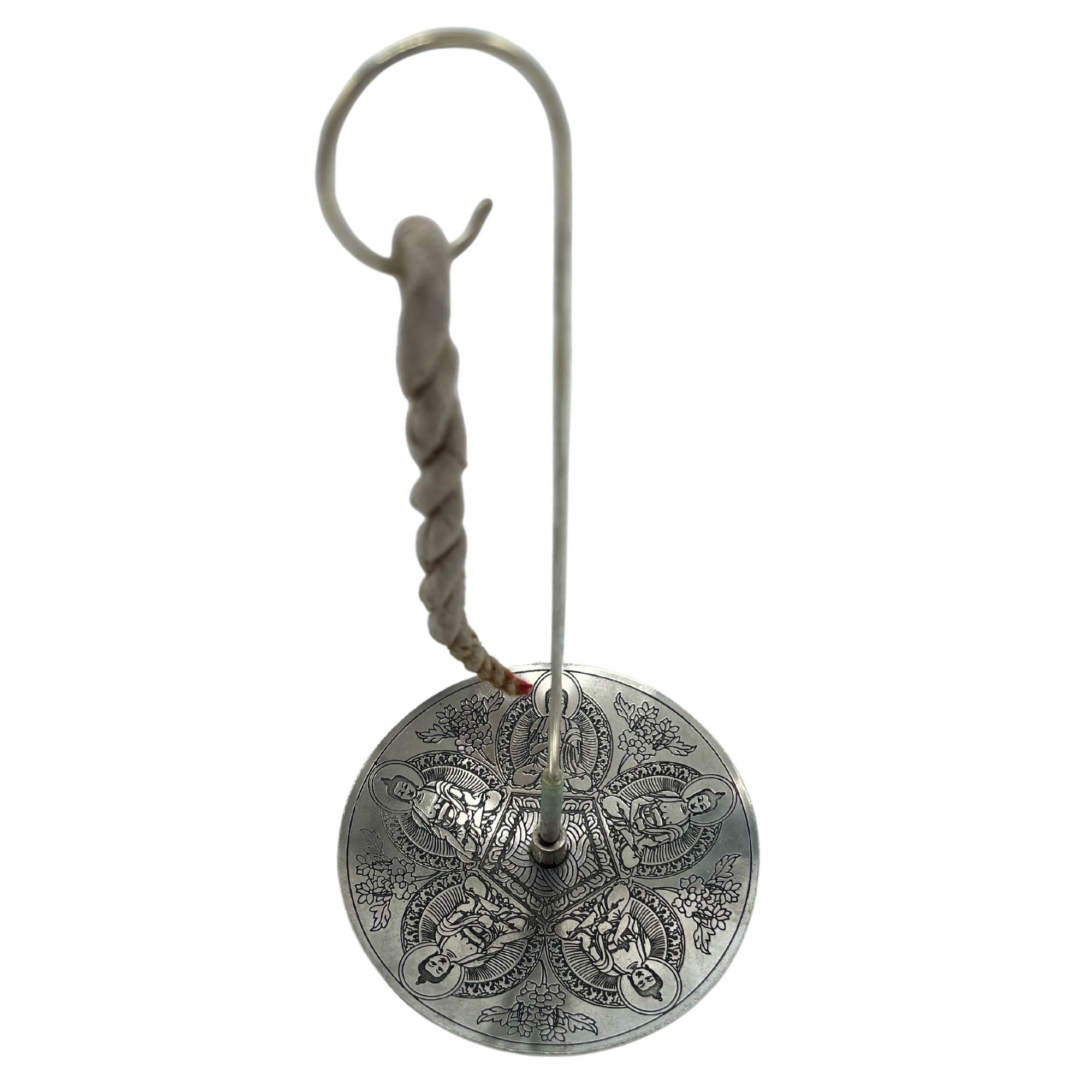 Räucherseil-Set Buddha – mit silberfarbenem Halter
