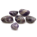 Amethyst - 6 große afrikanische Trommelsteine
