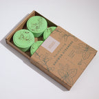 Aromatherapie Zen Duschbomben Set „Awakening“ – 4 Shower Steamer für Wachheit & einen aktiven Start